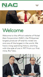 Mobile Screenshot of nickelasia.com